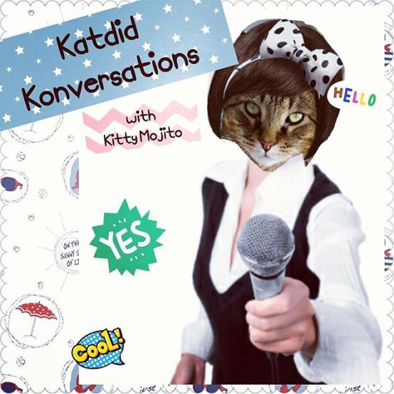 INTRODUCING 'KATDID KONVERSATIONS with Kitty Mojito'  I am thrilled to announce that Mama and I will be starting a new segment for the blog!  It's a Q & A section where I will be interviewing other cool cats!!! It will be casual and fun banter amongst friends so I hope you will all join me!  I will be interviewing one cool kitty every week so if you would like to be involved in this fun venture, DM me.  Please use the hastag #katdidkonversationswithKittyMojito 😽😽📹✒📞🍁🐱